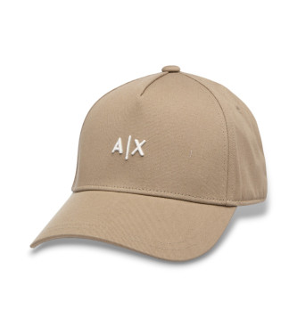 Armani Exchange Casquette en coton beige