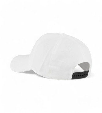 Armani Exchange White cotton cap