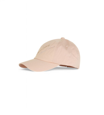 Armani Exchange Nude cotton cap