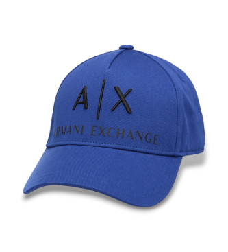 Armani Exchange Gorra de bisbol azul