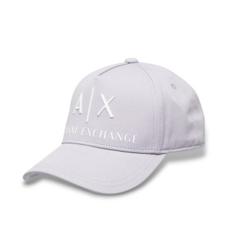 Armani Exchange Gorra de bisbol blanco