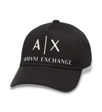 Armani Exchange Casquette de baseball noire