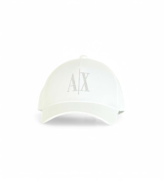 Armani Exchange Bon de basebol branco