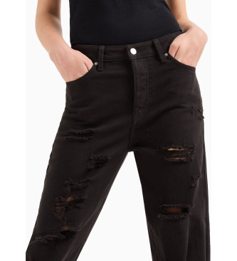 Armani Exchange Jeans 5 tasche preto