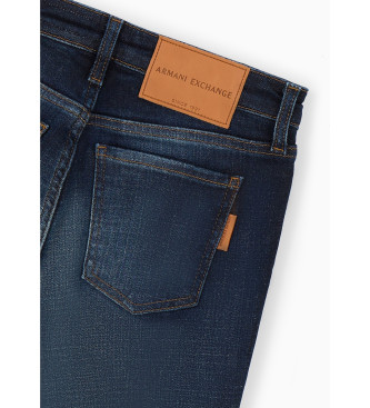 Armani Exchange Jeans 5 tasche ciemnoniebieski