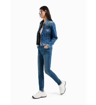 Armani Exchange Blue superskinny jeans