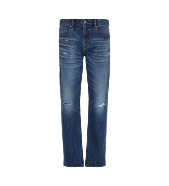 Armani Exchange Jeans blu sottili