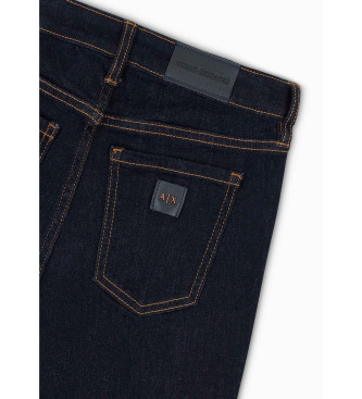 Armani Exchange Blauwe flared jeans