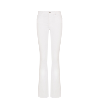Armani Exchange Utsvngda jeans vit
