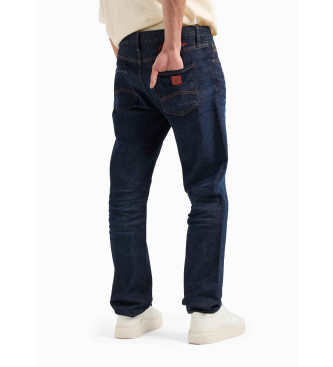 Armani Exchange Blauwe rechte jeans