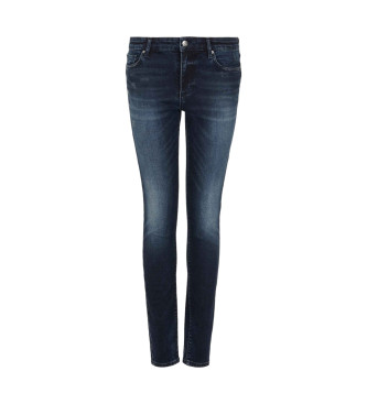 Armani Exchange Blaue Skinny-Jeans