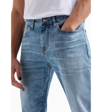 Armani Exchange Jeans Skinny azul