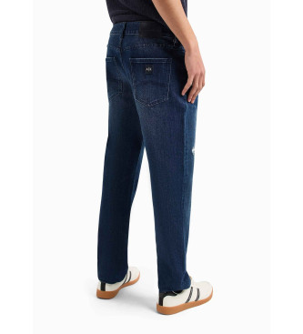 Armani Exchange Blauwe slim jeans