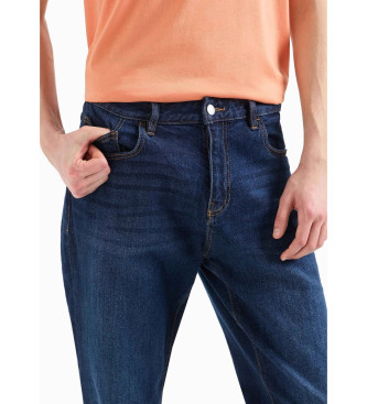 Armani Exchange Blauwe slim jeans