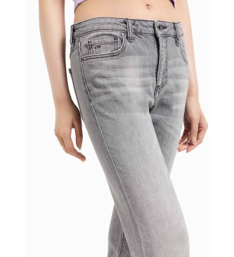 Armani Exchange Graue superskinny Jeans