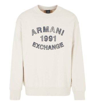 Armani Exchange Jersey 1991 vit