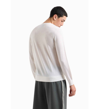 Armani Exchange Plain white jumper