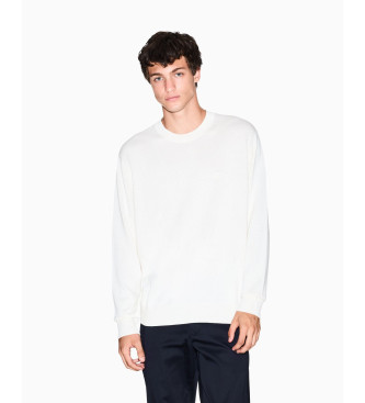 Armani Exchange Jersey Mezcla blanco