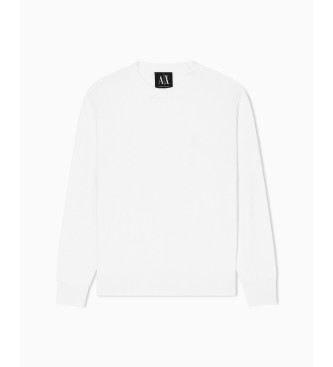 Armani Exchange Jersey Mezcla blanco