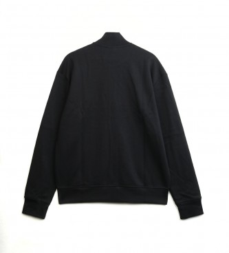 Armani Exchange Schwarzes Sweatshirt mit Reiverschluss