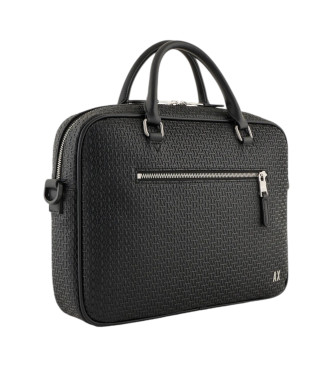 Armani Exchange Borsa portadocumenti nera