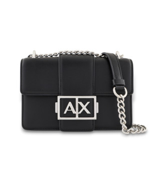 Armani Exchange Saco metlico com logtipo preto