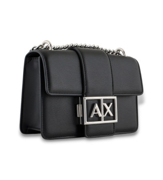 Armani Exchange Saco metlico com logtipo preto