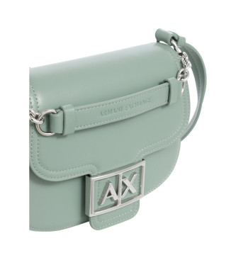 Armani Exchange Mini mala de mo verde