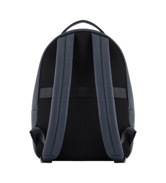 Armani Exchange Navy logo backpack