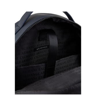 Armani Exchange Mochila logo marino