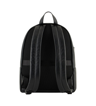 Armani Exchange Logo Backpack Black