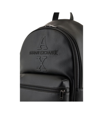 Armani Exchange Mochila logo Negro