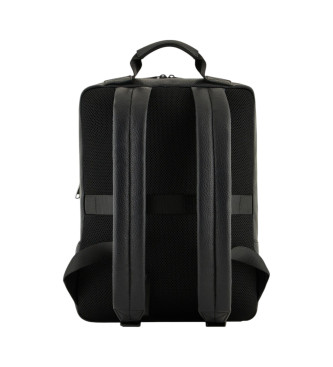 Armani Exchange Mochila rectangular negro