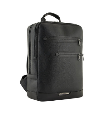 Armani Exchange Rechteckiger Rucksack schwarz