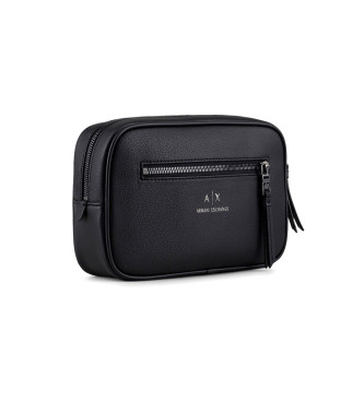 Armani Exchange Lepotna torbica črna