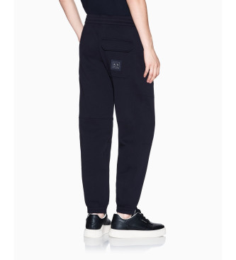 Armani Exchange Pantaln de algodn Reforzado marino