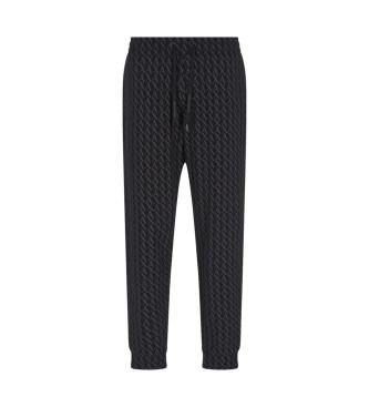 Armani Exchange Pantaloni della tuta neri