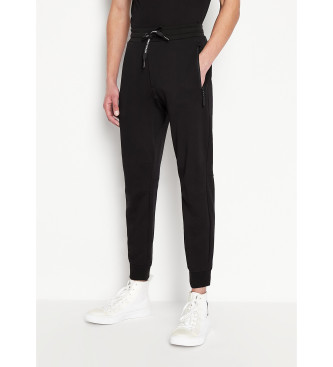 Armani Exchange Plush jogger trousers black