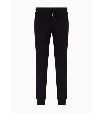 Armani Exchange Plush jogger trousers black