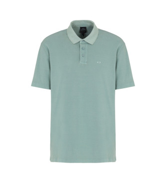 Armani Exchange Polo in cotone verde