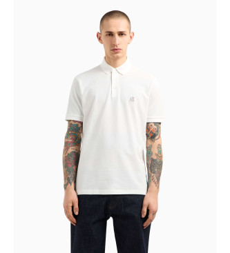 Armani Exchange Polo en coton blanc