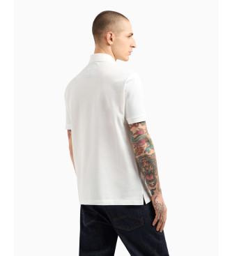 Armani Exchange Polo en coton blanc