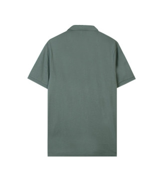 Armani Exchange Grnes Poloshirt aus Baumwolle