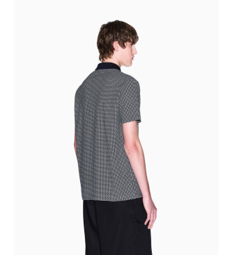 Armani Exchange Plo elstico azul-marinho
