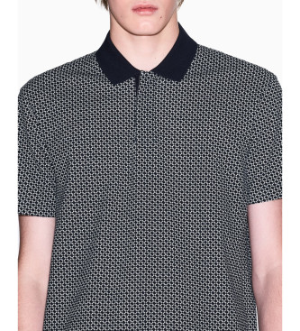 Armani Exchange Plo elstico azul-marinho