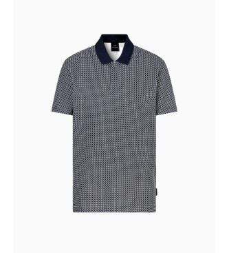 Armani Exchange Plo elstico azul-marinho