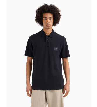 Armani Exchange Polo de manga corta marino