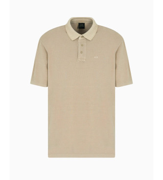 Armani Exchange Beige effect polo