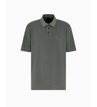 Armani Exchange Groen effect poloshirt