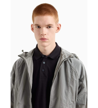 Armani Exchange Poloshirt met maritiem effect